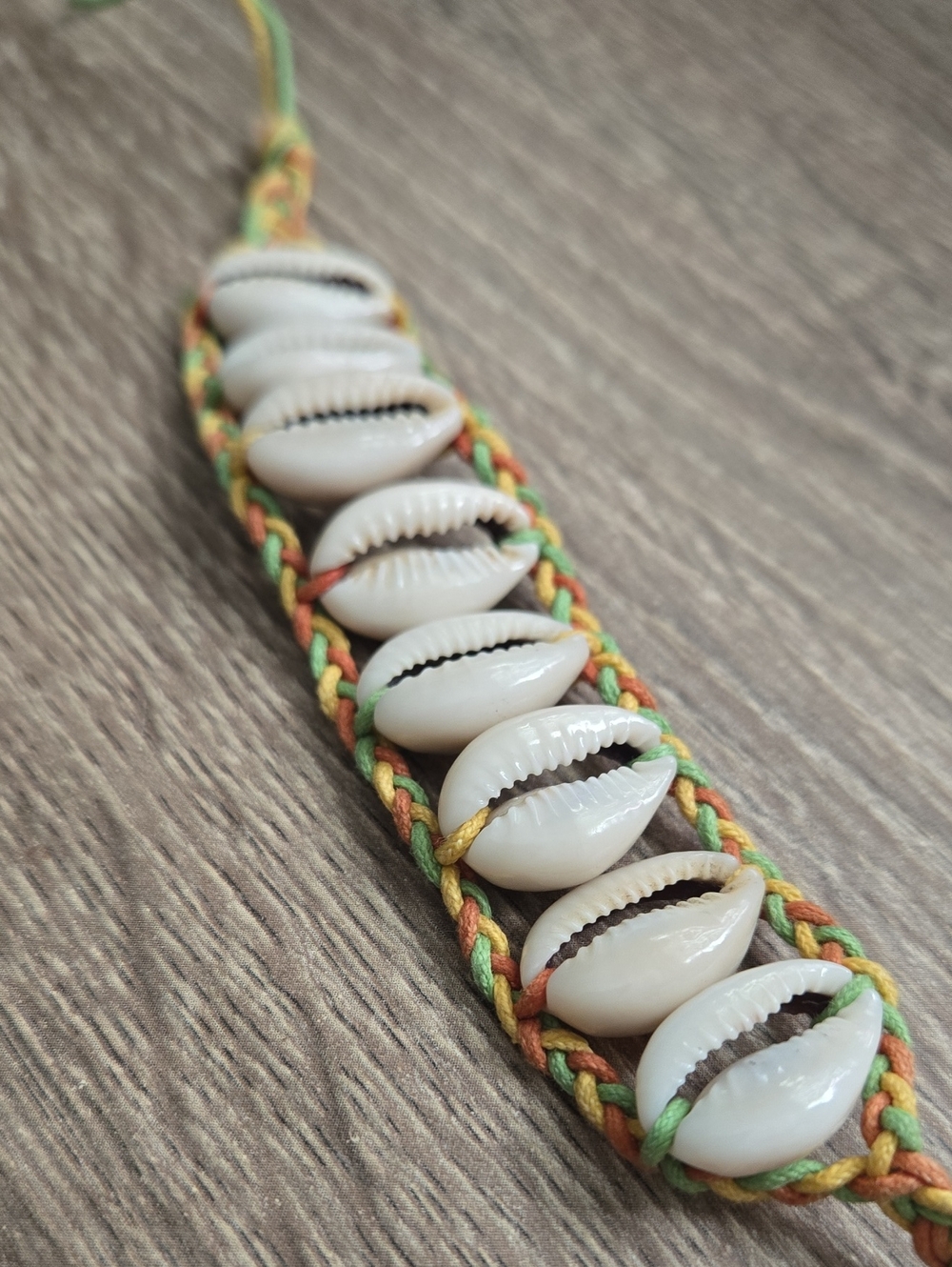 Shell Braided Anklet/Bracelet
